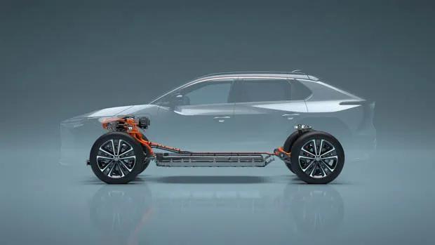 Toyota bZ4X see through