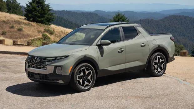 Hyundai Santa Cruz 2022 front 3/4