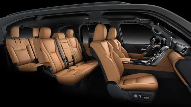Lexus LX 2022 7 seat interior