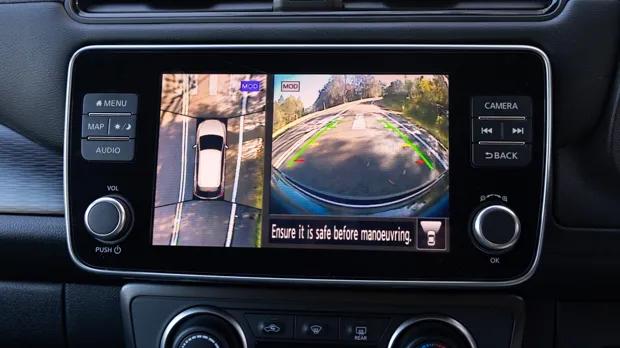 Nissan Leaf E+ 2023 interior reverse camera