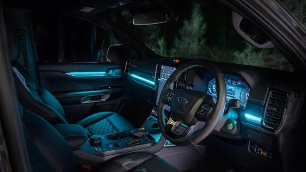 Ford Everest 2022 Platinum dash 2