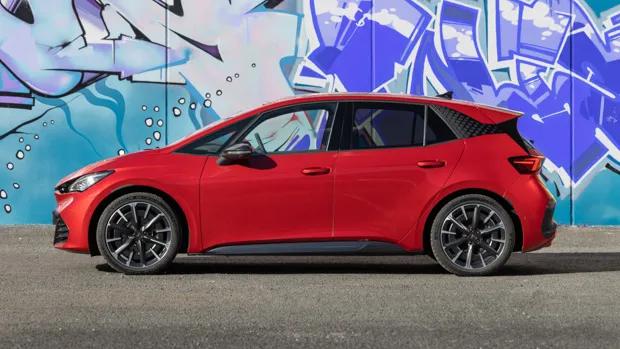 Cupra Born Aus launch 2023 performance pack side