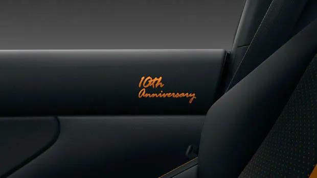 2023 Toyota GR86 10th Anniversary embossed logo