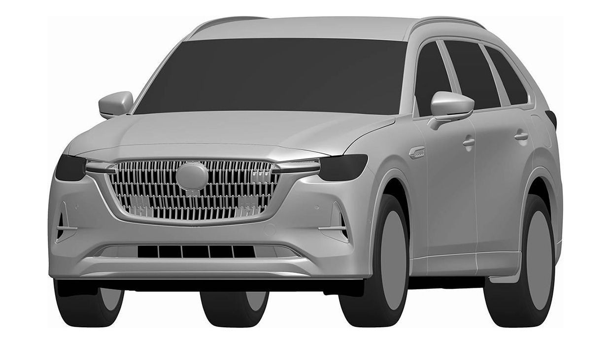 Mazda CX-80 2024: leaked images preview new three-row SUV
