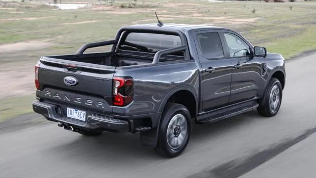 Ford Ranger Sport 2022 rear 3/4 driving