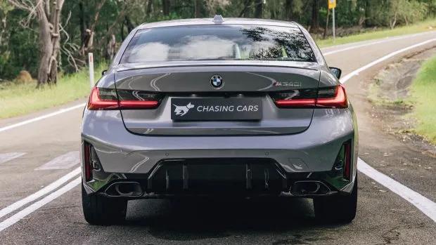 BMW 3 Series M340i rear 2023