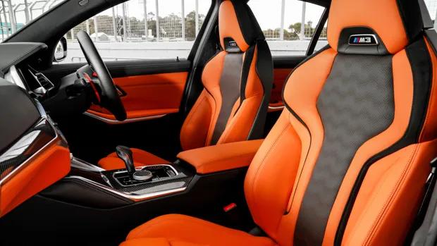 BMW M3 Competition G80 tan interior 2021