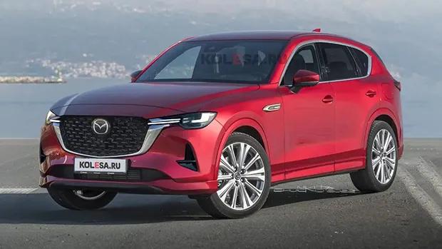 Mazda CX-60 2022 render front