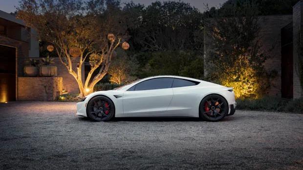 Tesla Roadster side profile
