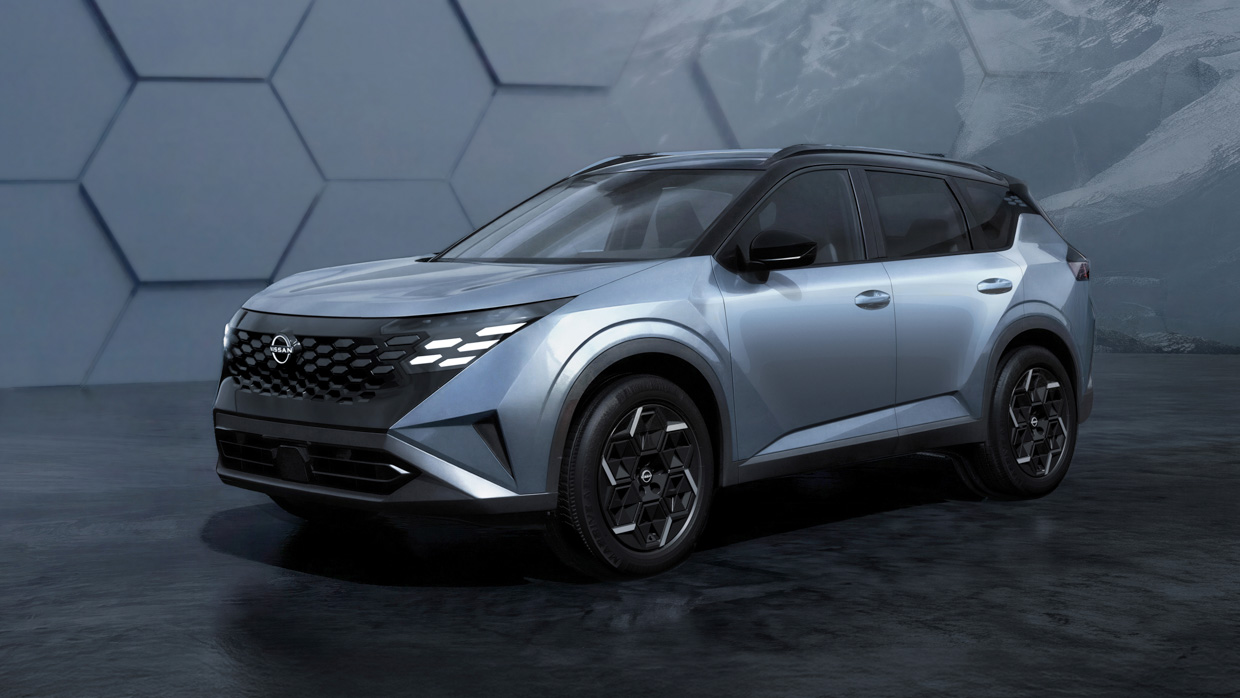 Fifth-generation Nissan X-Trail unveiled alongside all-electric Juke small SUV