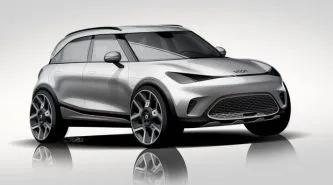 Smart 1 2022: first all-electric Smart SUV makes world debut