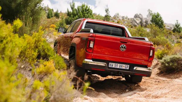 Volkswagen Amarok Style (Aus) 2023 rear 3/4 driving