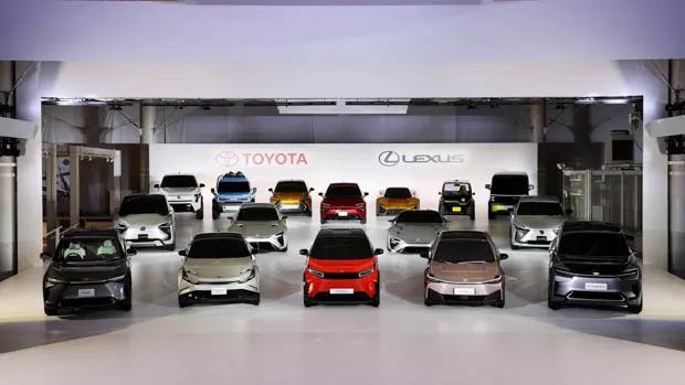2022 Toyota EV range lineup