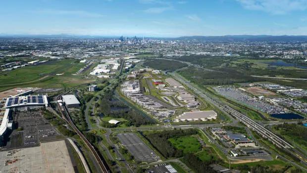Brisbane Automall aerial view