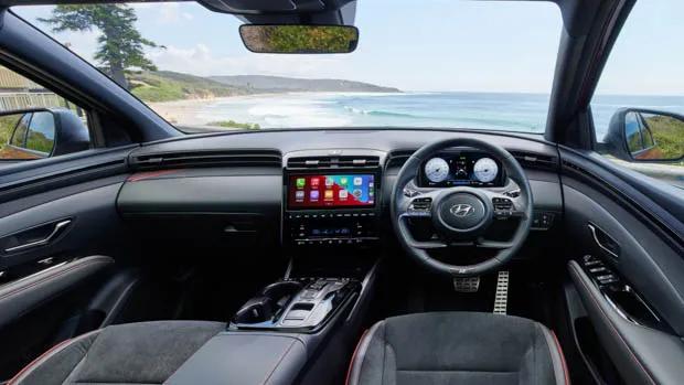 2023 Hyundai Tucson N-Line interior