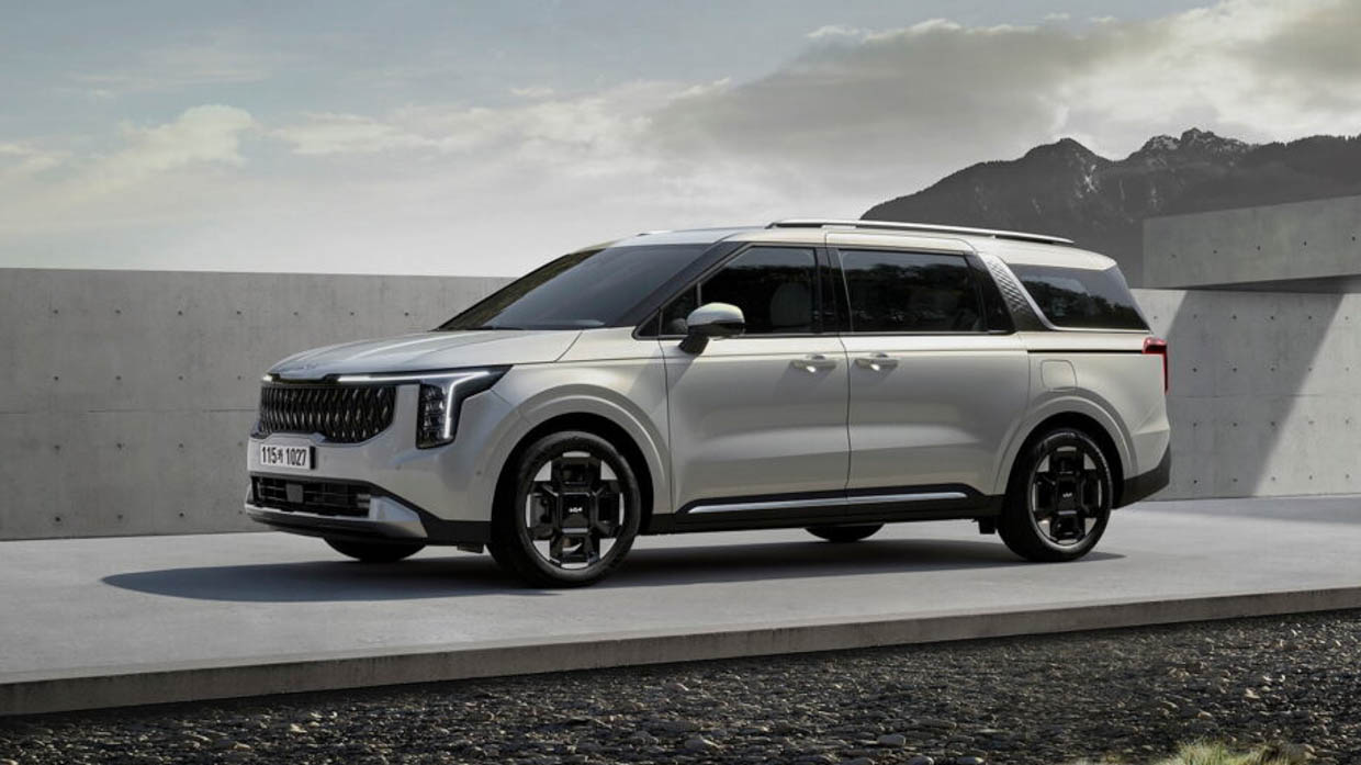 Kia Carnival 2024: full exterior facelift unveiled