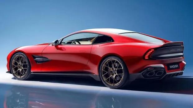 2025 Aston Martin Vanquish rear side static angle