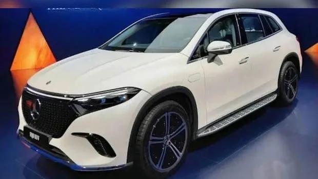 Mercedes-Benz EQS SUV 2022: images of BMW iX rival leaked ahead of April 19 debut