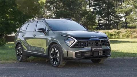 Kia Sportage GT-Line diesel 2022 Front 3/4