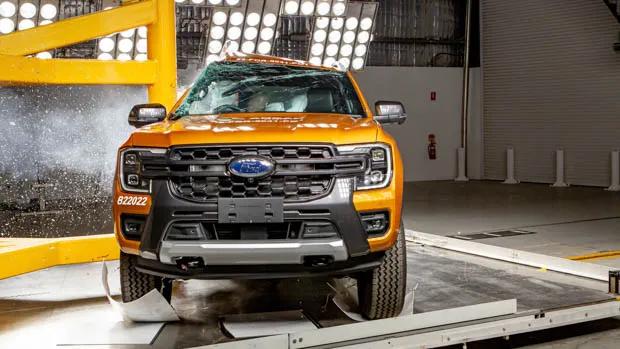 Ford Ranger ANCAP 2022 side impact