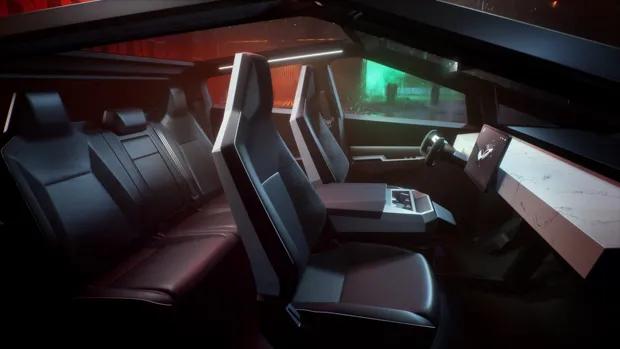 Tesla Cybertruck 2022 interior