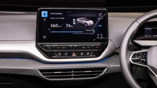 Volkswagen ID4 2023 touchscreen