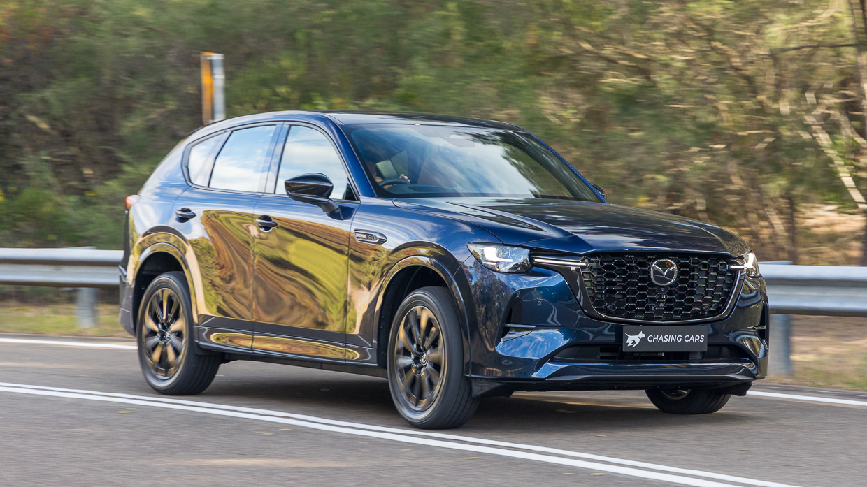 Mazda CX-60 D50e Azami 2023 driving front 7