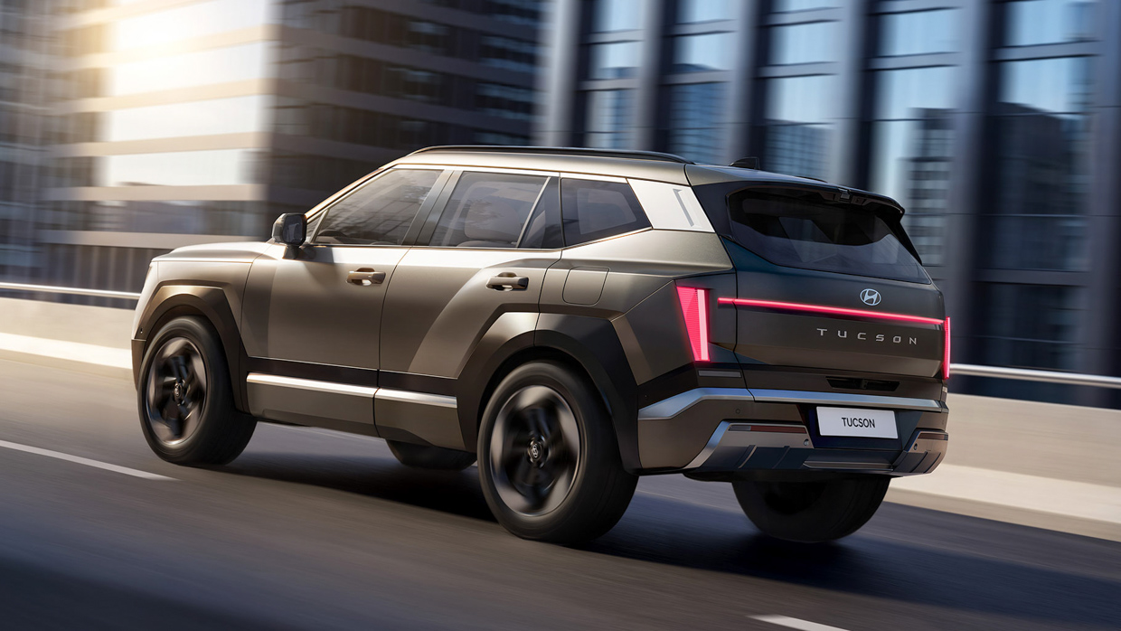 New Hyundai Tucson revealed! Bigger, roomier hybrid SUV unveiled ahead of 2027 arrival