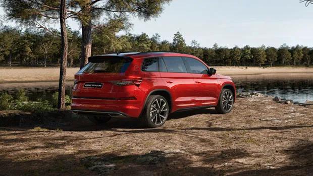 Skoda Kodiaq 2022 SportLine rear distance