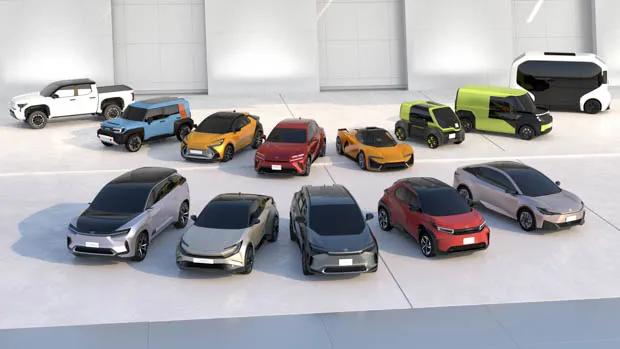 Toyota BEV line-up 2021 concepts