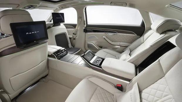 Audi A8 L Horch 2022 rear seat