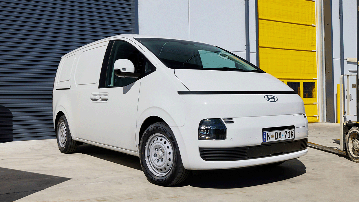 Hyundai Staria Load Electric 2027: EV cargo van brings fast charging, one-tonne payload and 450km of range