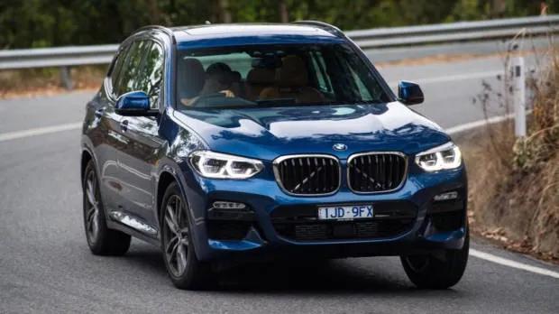 2018 BMW X3 Review Phytonic Blue M Sport Front End