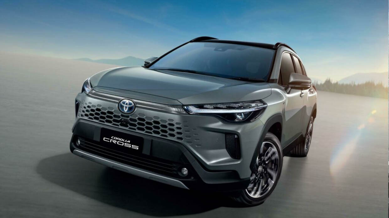 Toyota Corolla Cross 2025: midlife facelift with new grille debuts in Thailand