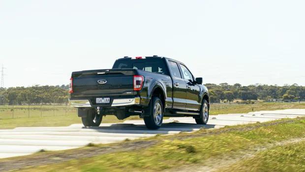 Ford F-150 2022 Australian testing rear