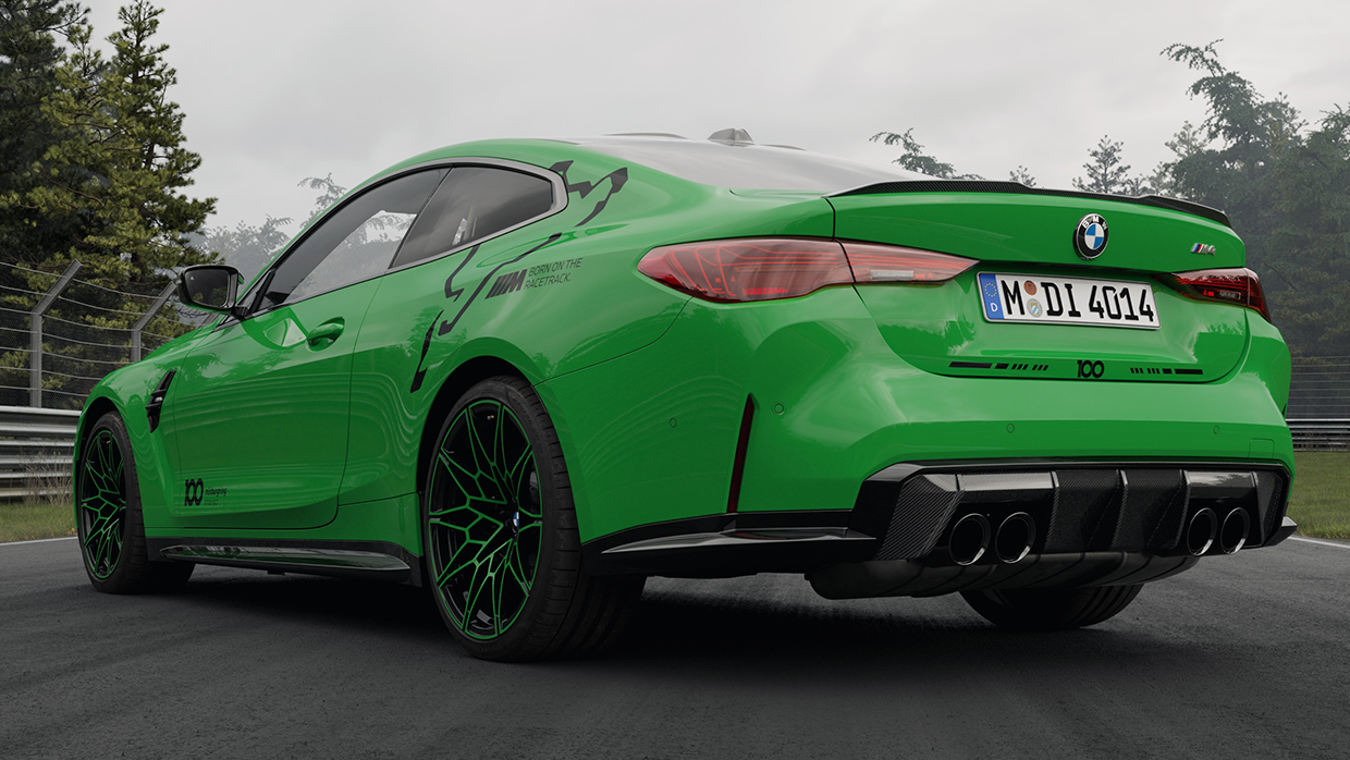 BMW M 100 Jahre Nürburgring: special edition M2, M3, M4 and M5 variants go green for centenary of legendary racetrack