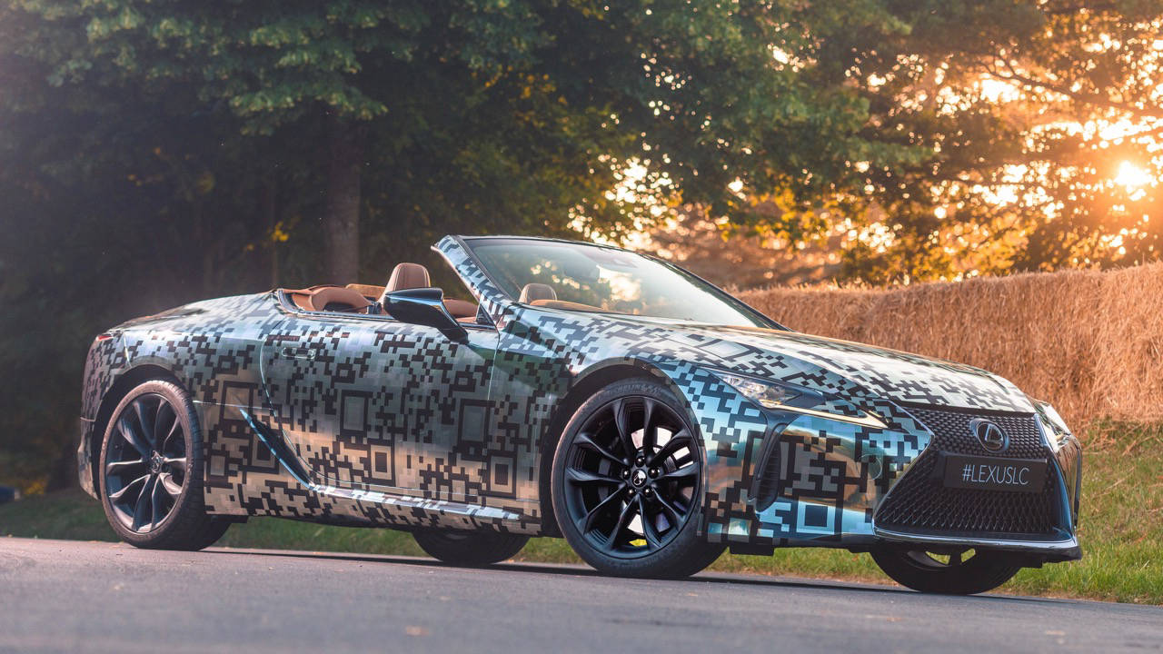 Lexus LC convertible confirmed, likely for Australia