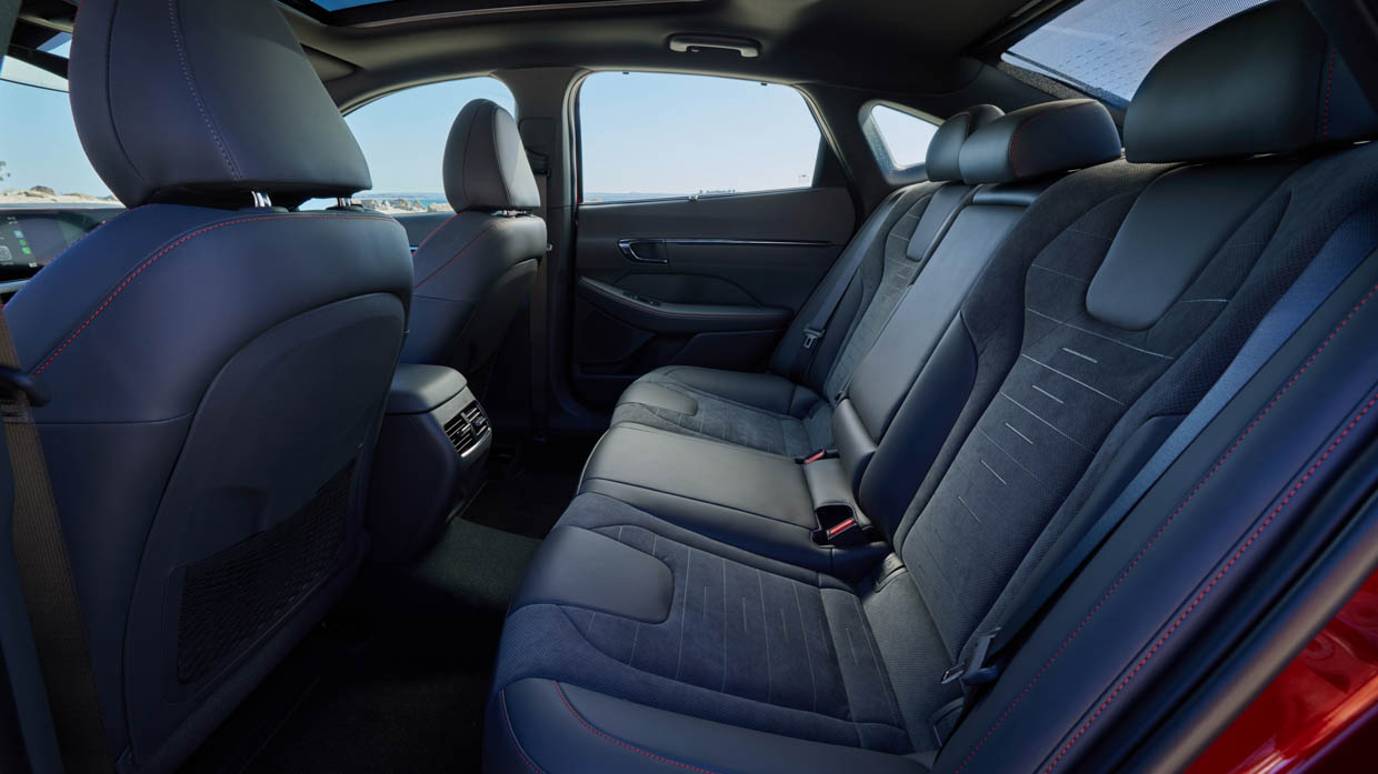 2024 Hyundai Sonata N-Line second row back seats