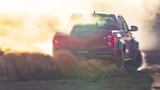2023 Toyota Hilux GR Sport sliding rear