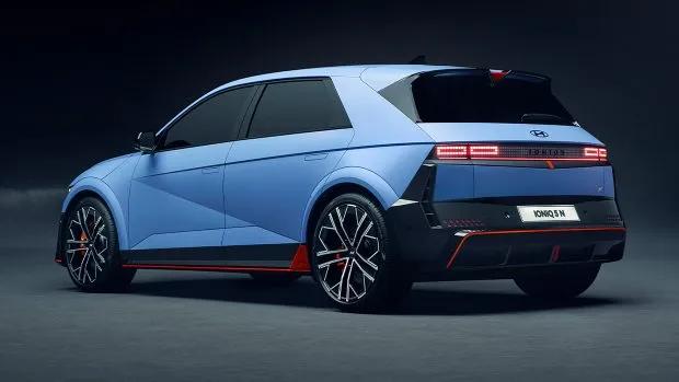 Hyundai Ioniq 5 N 2023 rear 3/4
