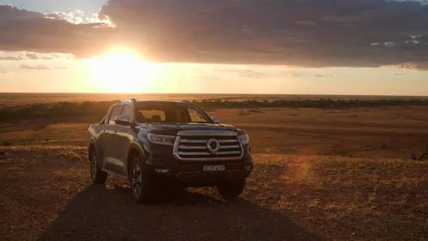 GWM Cannon ute sunset shot