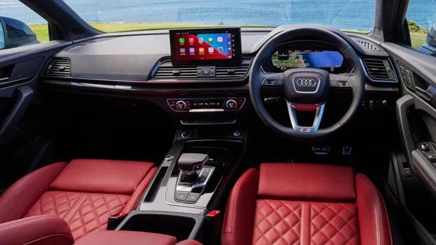 Audi SQ5 Sportback 2022 red nappa interior