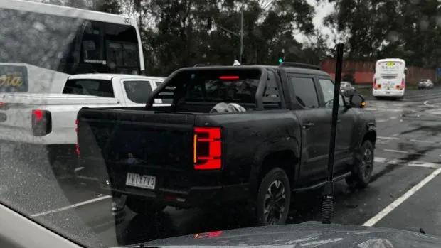 2025 BYD Shark ute spotted in Melbourne