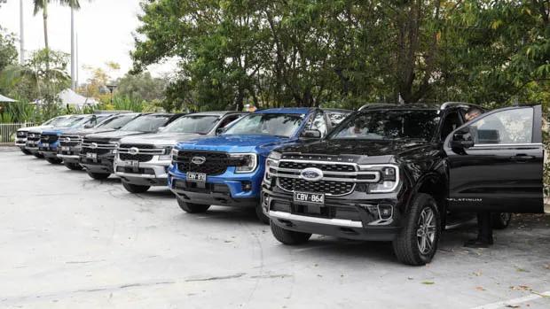 Ford Everest 2022 lineup