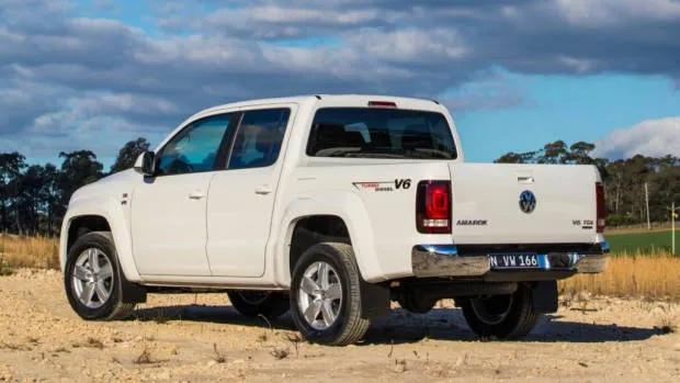 2019 Volkswagen Amarok V6 Sportline rear end