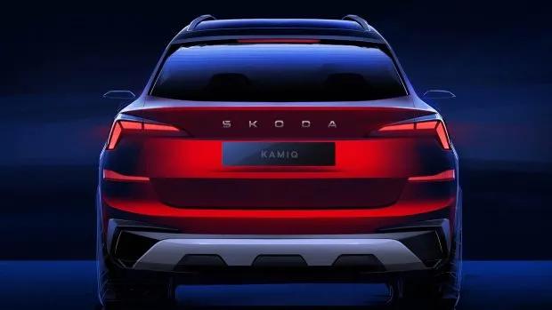2024 Skoda Kamiq design render rear end