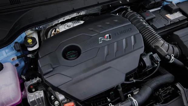 Hyundai Kona N engine bay