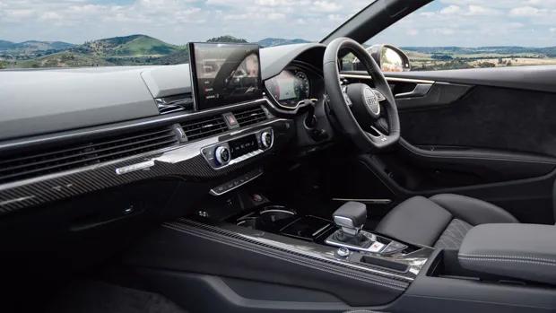 Audi S5 Sportback 2021 black nappa leather interior