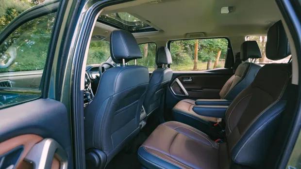 Mahindra Scorpio 2023 rear seat