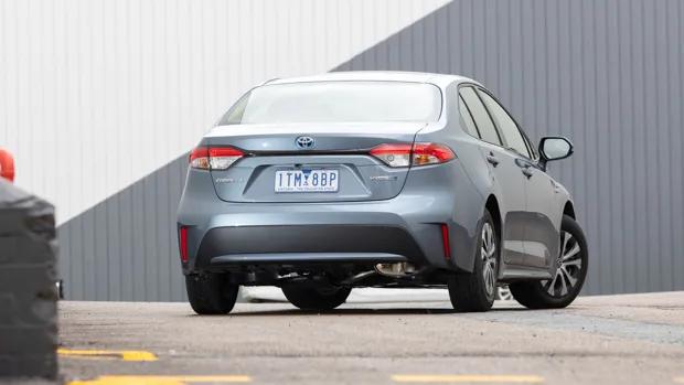 Toyota Corolla Sedan Ascent Sport hybrid 2023 review